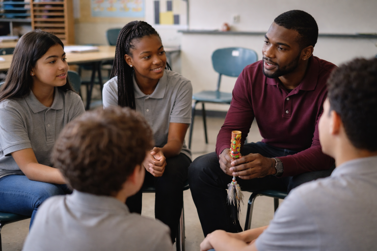 restorative discussion in the classroom